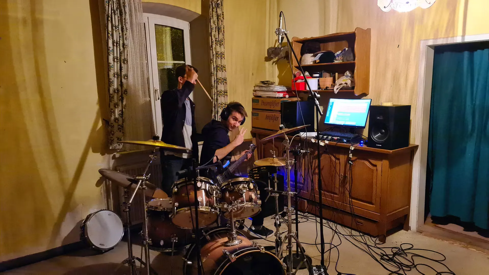 Bandprobe in der Frühzeit von Bassed