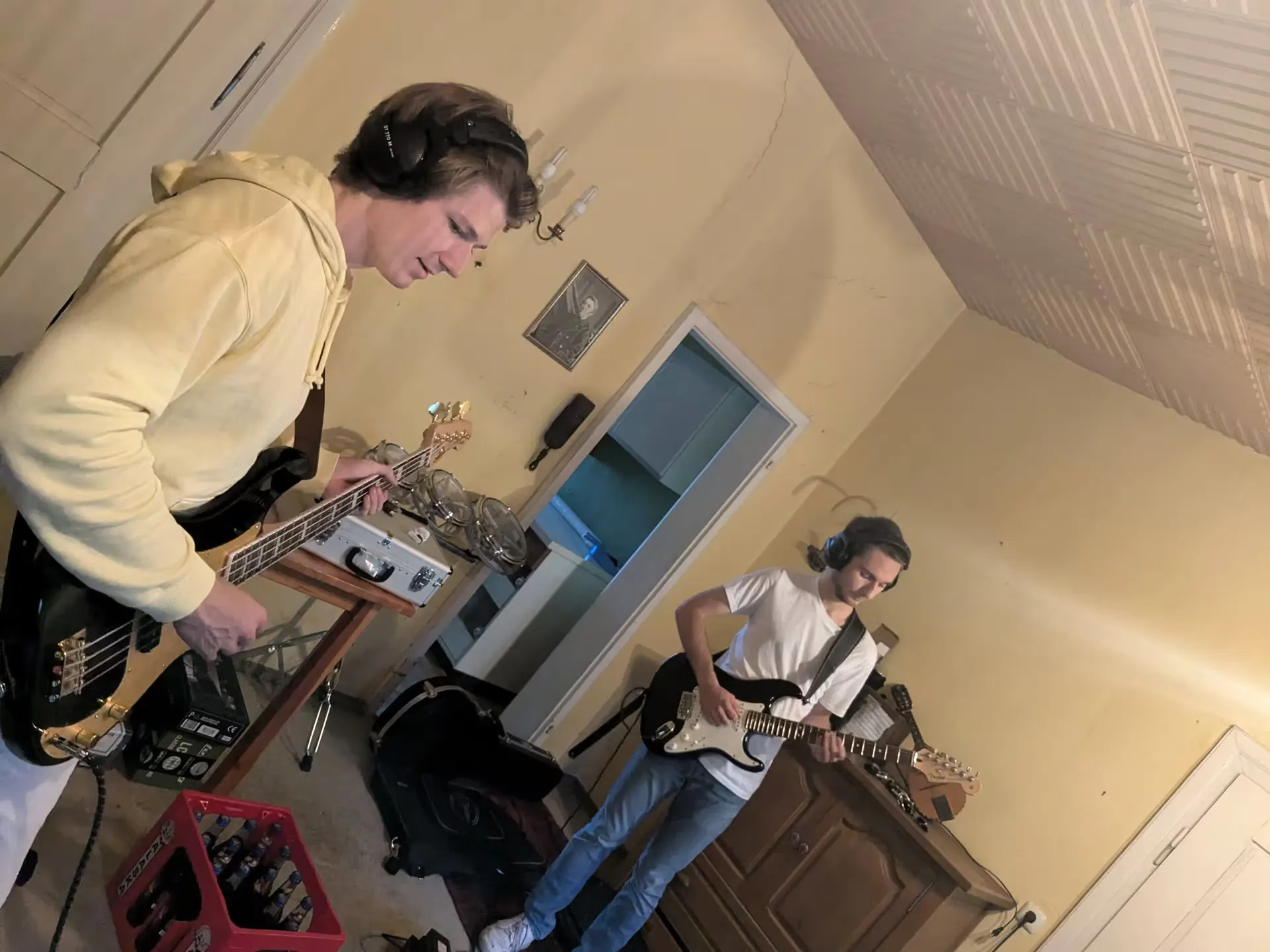 Bandprobe zu Hause, Juni 2024