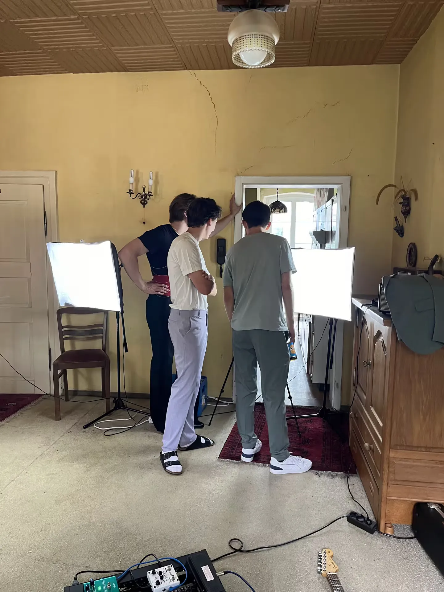 Hinter den Kulissen des Fotoshootings, September 2024